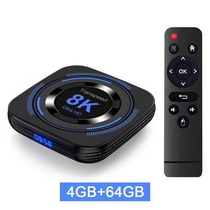 PROmovieZONE Android 12 TV Box | Dual WiFi | 8K Ultra HD Media Player